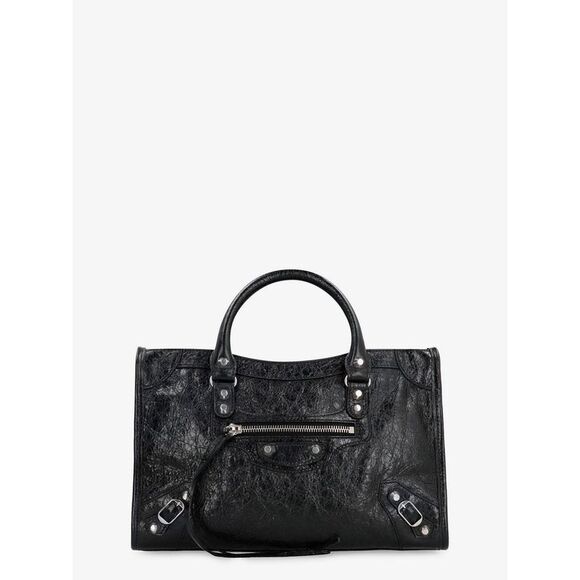 Balenciaga Women Le City Medium Leather Shoulder Bag - Picture 1 of 5